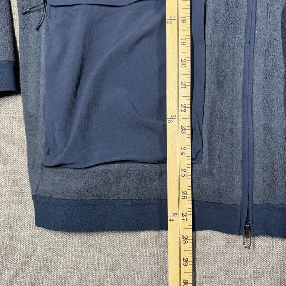 Lululemon Lab Siffra Hybrid Bomber Jacket Merino Wool Blend M4A21S Mens Large